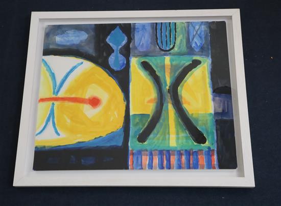§ Henry Cliffe (1919-1983) Untitled, 20.5 x 25in.